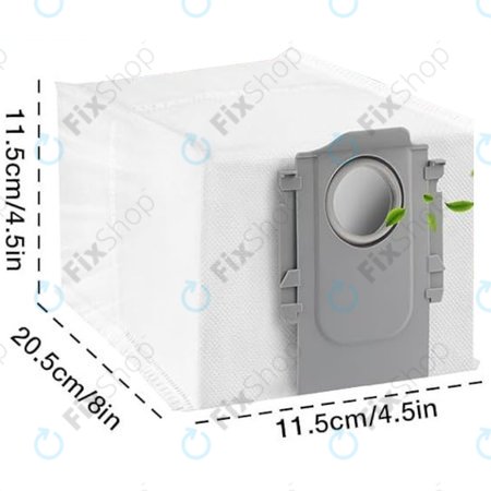 Xiaomi Roborock Qrevo Curv, Qrevo Edge, S8 MaxV Ultra, S8 Max Ultra, Saros 10, Saros 10R, QV-series - Sac de praf