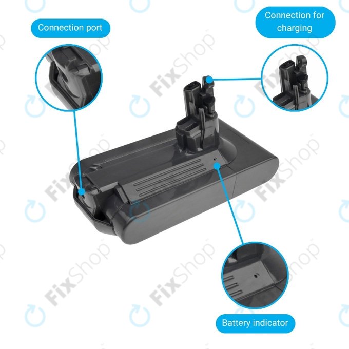 Dyson V11 - Baterie 299820, SV14, 970145-02 Li-Ion 25.2V 4000mAh