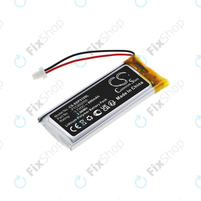 Baterie pentru Sena Gt-Air II, J-Cruise II, Shoei Neotec II, SRL-01, SRL2, 800mAh, Li-Pol, 3.7V, PTC802050, HQ