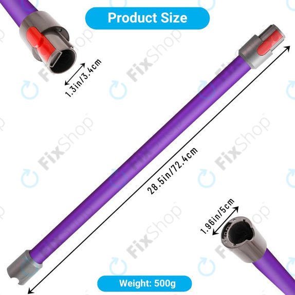 Dyson V-series, Outsize - Tija de aspirare (Violet)