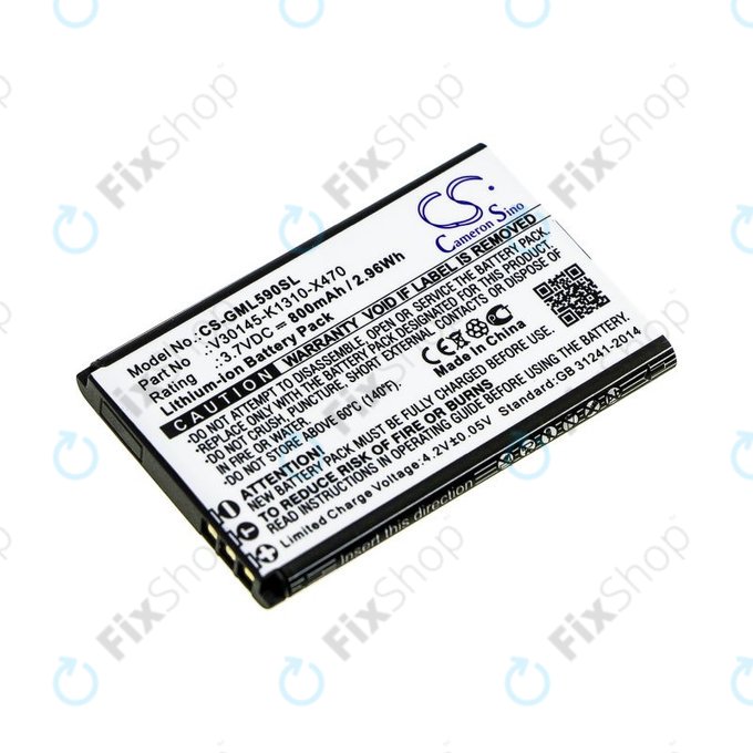 Baterie pentru Saiet Lumina, Ready, Single, Brondi Amico Favoloso, Gigaset GI390, 590, 800mAh, Li-Ion, 3.7V, V30145-K1310-X470, HQ