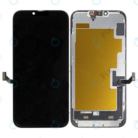 Ecran Soft OLED pentru iPhone 14 Plus - Sticlă Tactilă + Ramă, DIAGNOSTIC