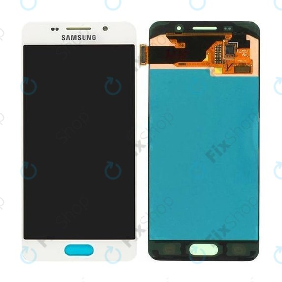 Samsung Galaxy A3 A310F (2016) - Ecran LCD + Sticlă Tactilă (White) - GH97-18249A Genuine Service Pack