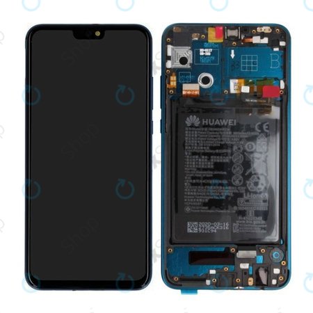 Huawei Honor 9X Lite - Ecran LCD + Sticlă Tactilă + Ramă + Baterie (Emerald Green) - 02353QJT Genuine Service Pack