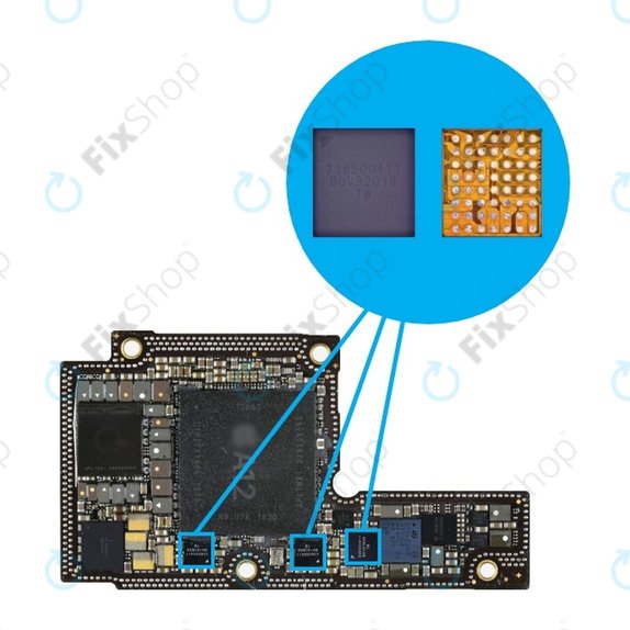 Apple iPhone XR, XS, XS Max, 11, 11 Pro, 11 Pro Max - Small Audio IC 338S00411