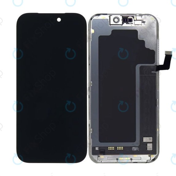 Ecran Soft OLED 120Hz pentru iPhone 17 Pro, Sticlă tactilă cu ramă, FixPremium
