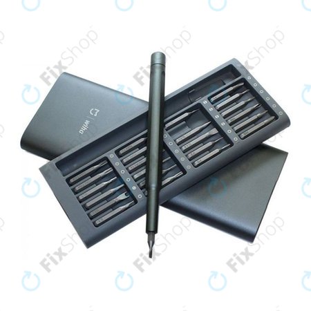 Xiaomi Mijia Wiha - Set complet de Șurubelnițe din aliaj de aluminiu 25în1