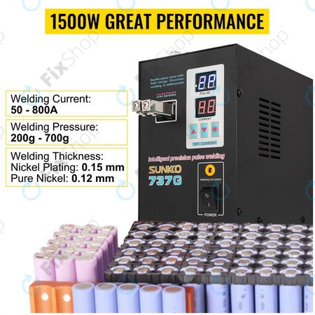 Sunkko 737G - Aparat de Sudura in Puncte (1.5KW)