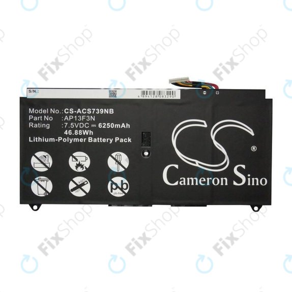 Baterie pentru Acer Aspire S7, 6250mAh, Li-Pol, 7.5V, AP13F3N, HQ