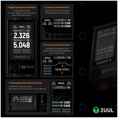 Ampermetru-Voltmetru (tester USB), 2UUL PW11