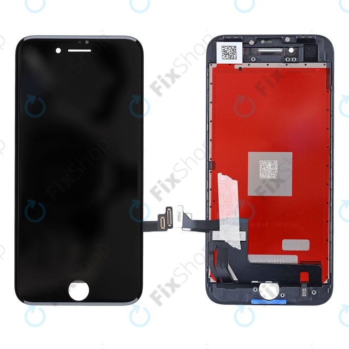 Apple iPhone 8, SE (2020), SE (2022) - Ecran LCD + Sticlă Tactilă + Ramă (Black) Refurbished