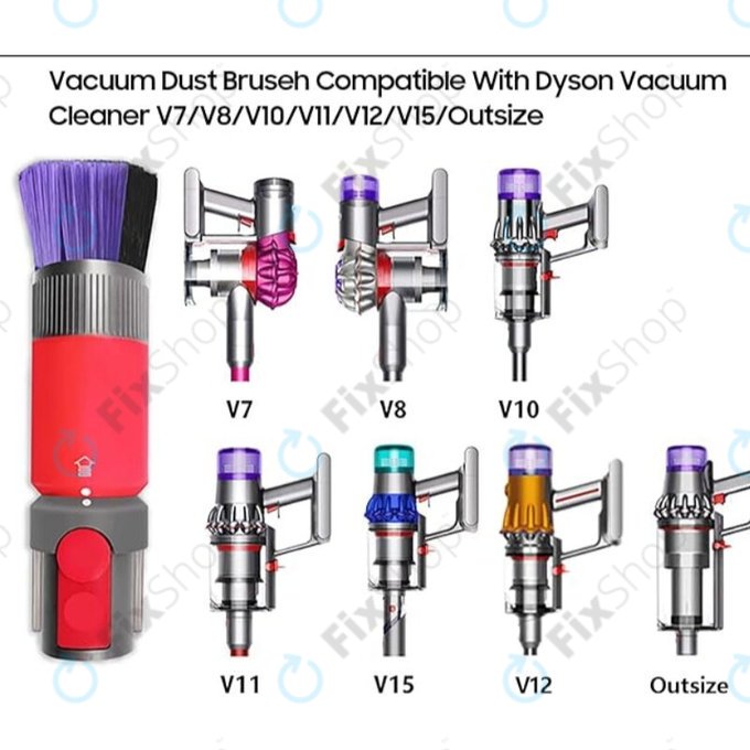 Perie anti-zgâriere pentru Dyson V7, V8, V10, V11, V12, V15