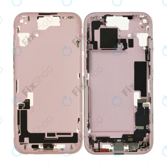 Ramă Mijlocie cu Baterie iPhone 15 | Pink | ZD076-00670 | Genuine Apple