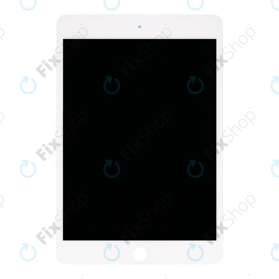 Ecran LCD pentru iPad Mini 5, White, Sticlă Tactilă fără ramă, Refurbished