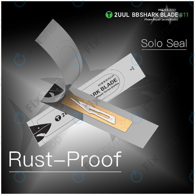 Lame bisturiu Shark Nr.11, BB, 2UUL DA18, 100 buc/cutie