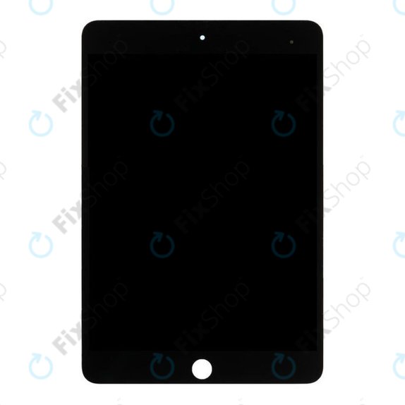 Ecran LCD pentru iPad Mini 4, Black, Sticlă Tactilă fără ramă