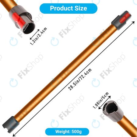 Dyson V-series, Outsize - Tija de aspirare (Portocale)