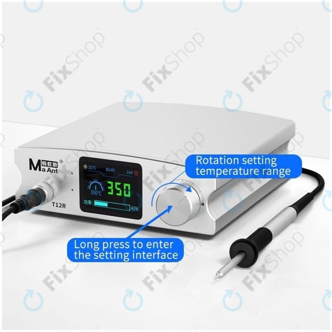 Ma Ant T12R - Stație de lipit inteligentă (75W)