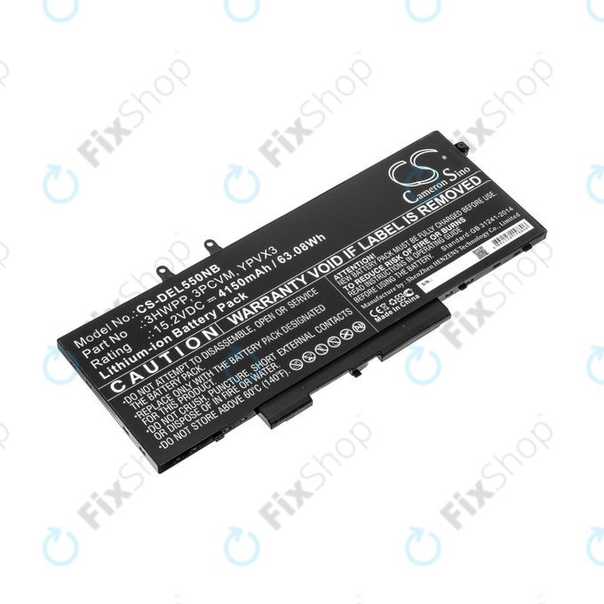 Baterie pentru Dell Latitude 5501, Latitude 5401, Latitude 14 5410, Latitude 15 5511, 4150mAh, Li-Ion, 15.2V, 3HWPP, HQ