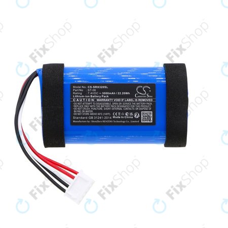 Baterie pentru Sony SRS-XB31, 3000mAh, Li-Ion, 7.4V, ST-06, HQ