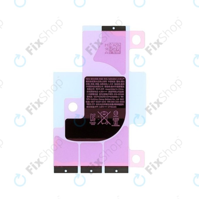 Apple iPhone X - Carcasă Spate cu Piese Mici (Silver)