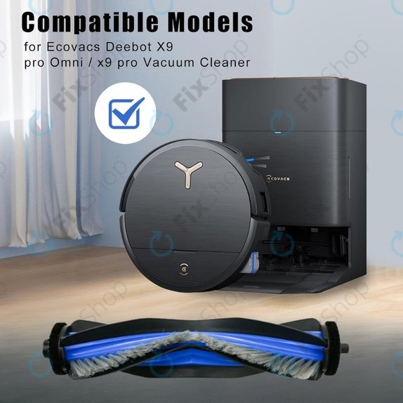 Ecovacs Deebot X9 Pro Omni, X9 Pro - Perie principală
