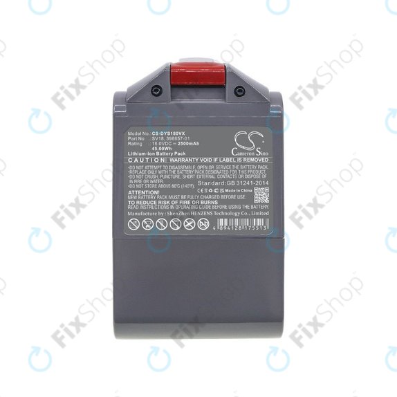 Dyson V-series - Baterie SV18, 398857-01 Li-Ion 18V 2500mAh HQ