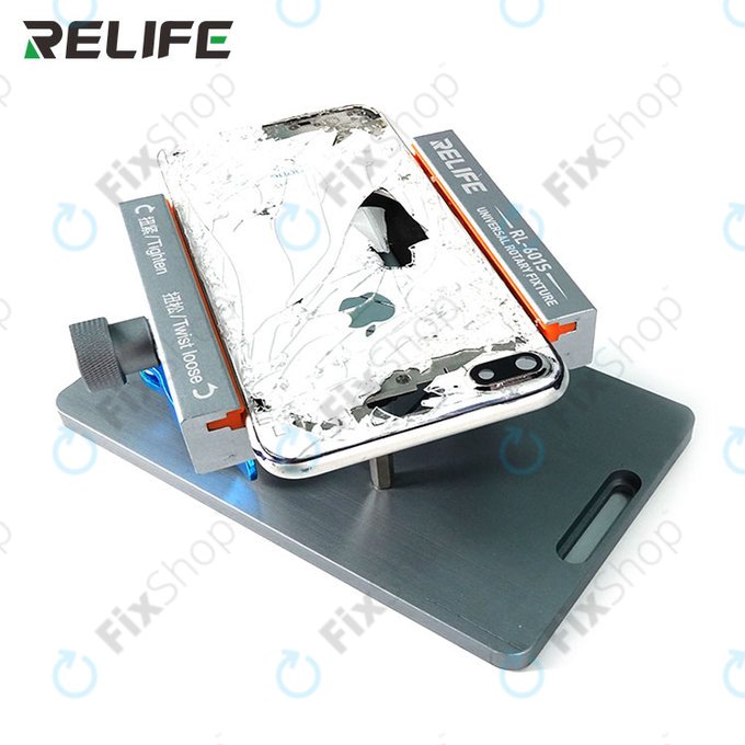 Relife RL-601S - Suport multifuncțional rotativ pentru repararea telefoanelor mobile