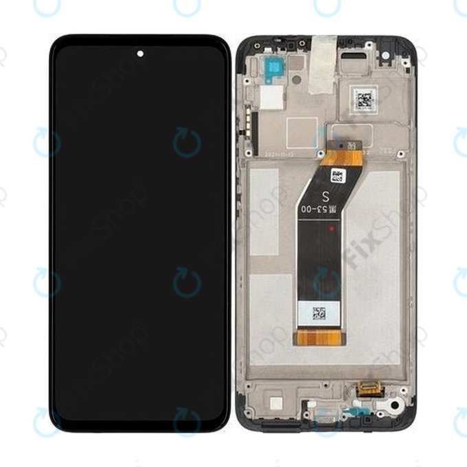 Xiaomi Redmi 10 (2022) 21121119SG 22011119UY - Ecran LCD + Sticlă Tactilă + Ramă (Graphite Gray) - 560001K19S00 Genuine Service Pack