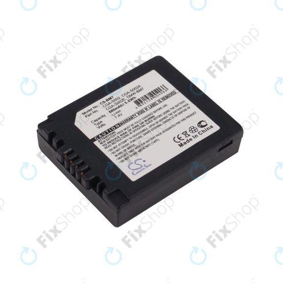 Baterie pentru Panasonic DMC-FZ10, 680mAh, Li-Ion, 7.4V, CGA-S002, HQ