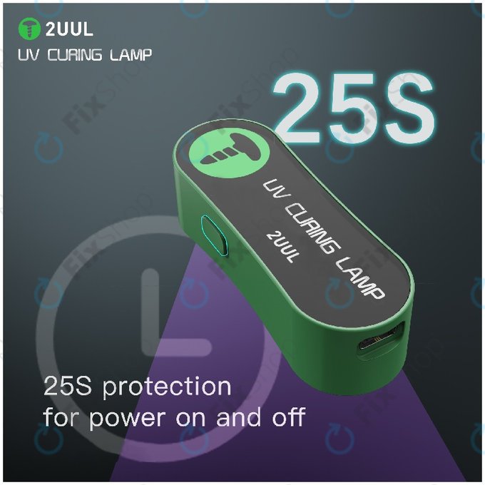 Mini lampă UV pentru uscare/polimerizare, 2UUL SC08