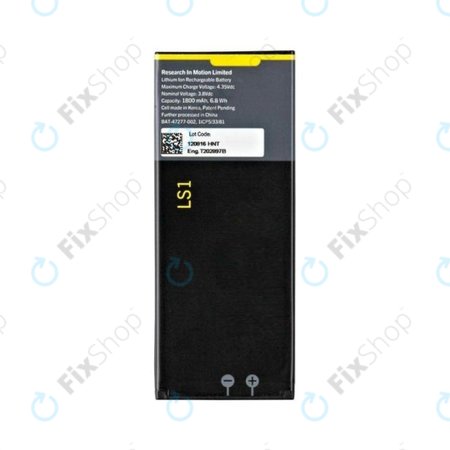 Blackberry Z10 - Baterie LS1 BAT-47277-003, BAT-47277-008 1800mAh