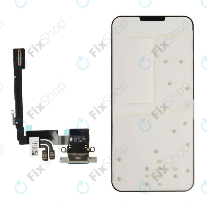 Conector de Încărcare + Cablu Flex pentru iPhone 16 Pro | White Titanium | 923-11089 | Genuine Apple