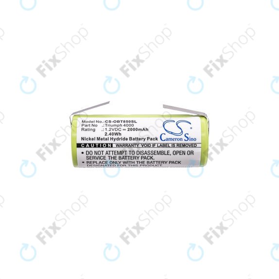 Baterie pentru Oral-B Triumph 4000, 2000mAh, Ni-MH, 1.2V, 3761, HQ