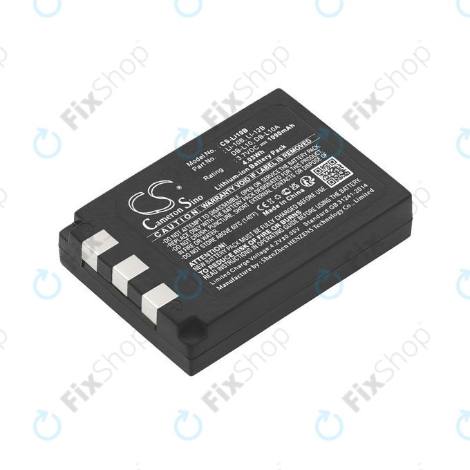 Baterie pentru Olympus C-765 Zoom, Camedia X-3, 1090mAh, Li-Ion, 3.7V, Li-10B, HQ