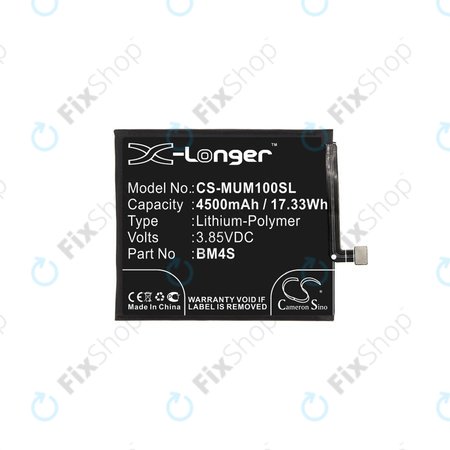 Xiaomi Redmi 10X - Baterie BM4S 4500mAh HQ