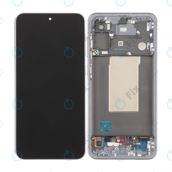 Samsung Galaxy A56 A566E - Ecran LCD + Sticlă Tactilă + Ramă (Awesome Lightgray) TFT