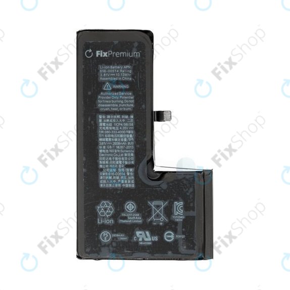 Apple iPhone XS - Baterie 2658mAh FixPremium (10 Pack)