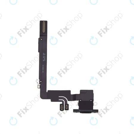 Apple iPhone 16 Pro Max - Conector de Încărcare + Cablu Flex (Black Titanium)
