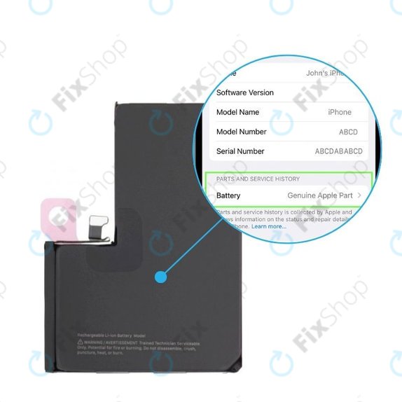 Baterie pentru iPhone 16 Pro | 661-42720 | 3582mAh | Genuine Apple