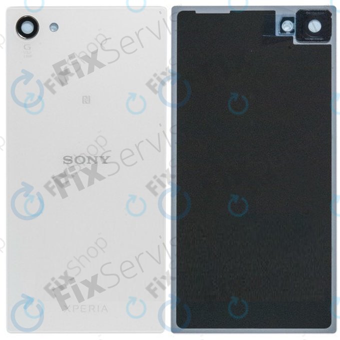 Sony Xperia Z5 Compact E5803 - Carcasă Baterie fără NFC (White) - 1295-4881 Genuine Service Pack