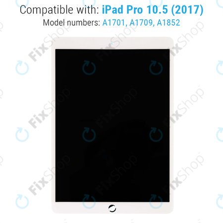 Apple iPad Pro 10.5 (2017) - Ecran LCD + Sticlă Tactilă (White) Refurbished