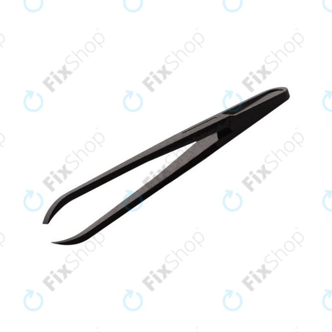 Pensetă din plastic antistatică cu vârf subţire curbat