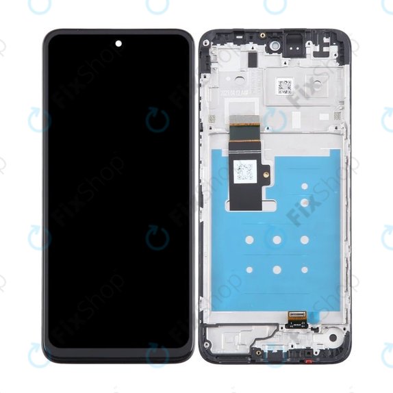 Motorola Moto G23 XT2333 - Ecran LCD + Sticlă Tactilă + Ramă (Matte Charcoal) TFT