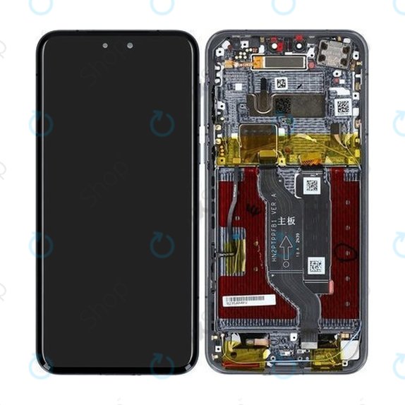 Honor Magic7 Pro - Ecran LCD + Sticlă Tactilă + Ramă (Black) - 0235AMRV Genuine Service Pack