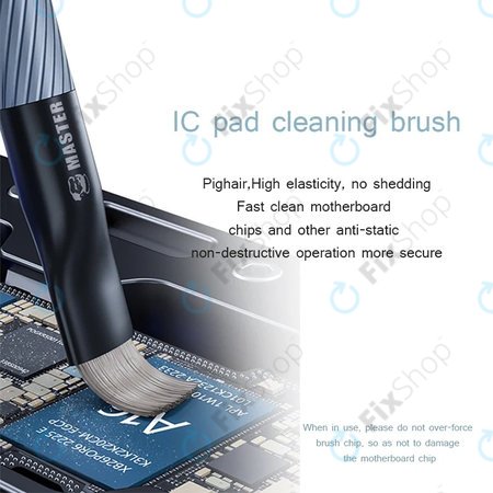 Mechanic - Perie din oțel pentru PCB/BGA pentru curățarea pad-urilor IC și îndepărtarea adezivului