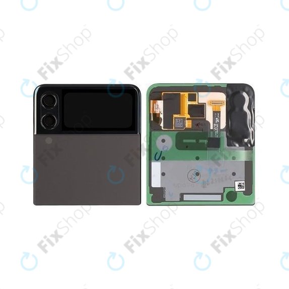 Samsung Galaxy Z Flip 3 F711B - Ecran LCD + Sticlă Tactilă + Ramă (Extern) (Phantom Black) - GH97-26773A Genuine Service Pack