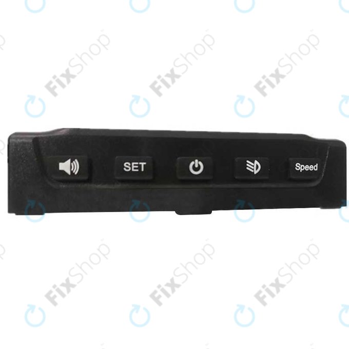 Kugoo S1, S1 Pro, S2, S3 - Set tablou de bord (capac de plastic pentru afișaj, manetă de accelerație, frână, capac pentru lumina LED)