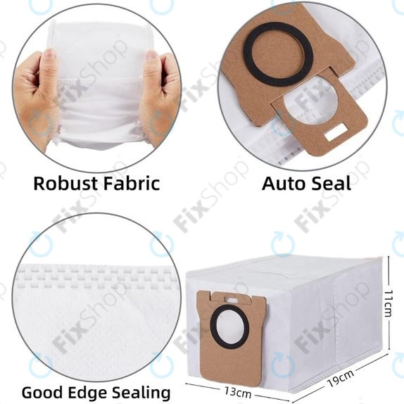 Sac de praf, 2 buc. pentru Xiaomi Robot Vacuum X20 Max, X20 Pro