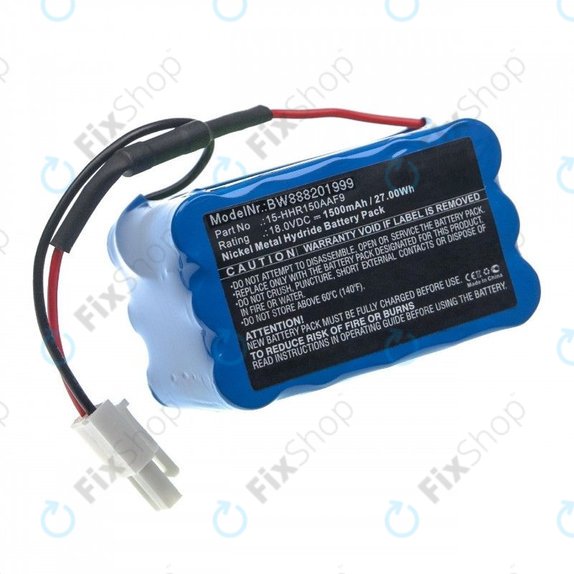 Philips PowerPro Uno - Baterie 15-HHR150AAF9 Ni-MH 18.0V 1500mAh